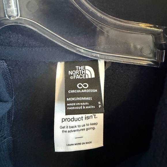 The North Face "Circular Design" Yumiori Fleece Jacket - Men's Small - Navy - Picture 7 of 7